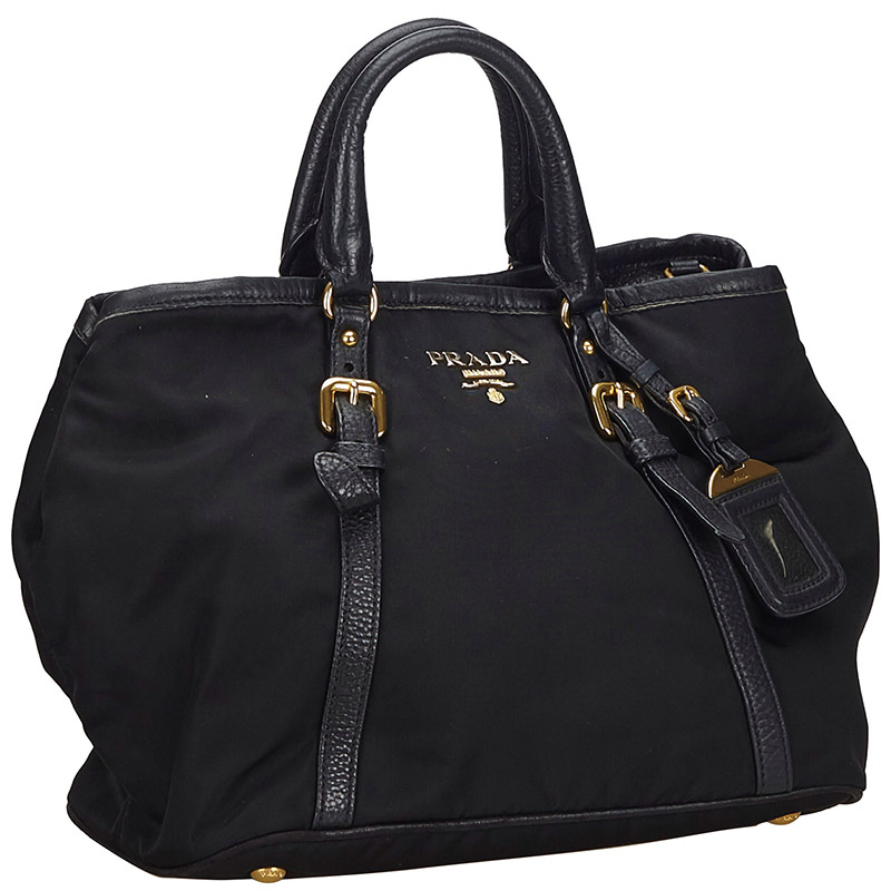 

Prada Black Nylon Shoulder Bag