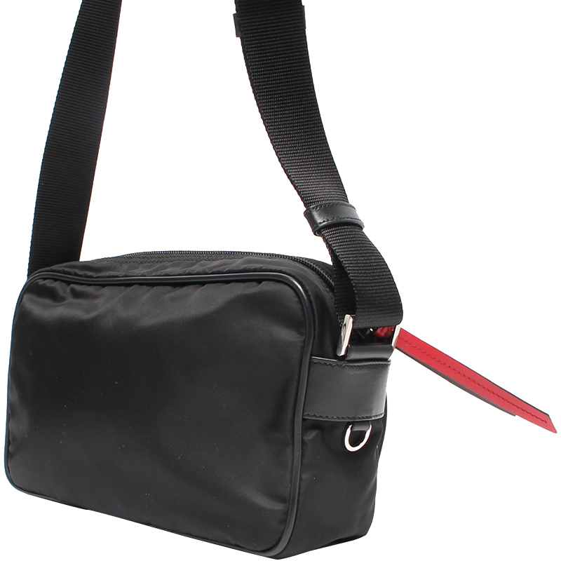 

Prada Black Tessuto Nylon Shoulder Bag