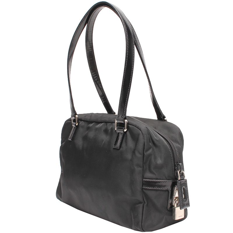 

Prada Black Tessuto Nylon Shoulder Bag