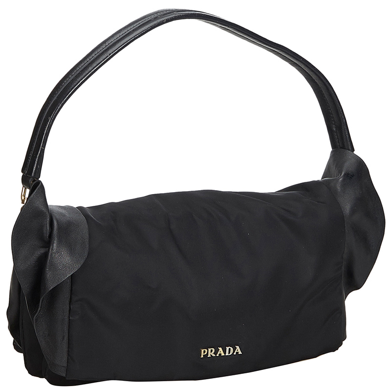 

Prada Black Nylon Shoulder Bag