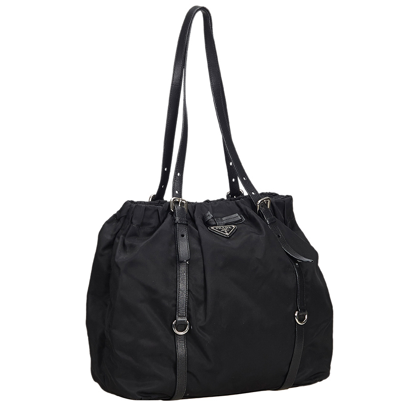 

Prada Black Nylon Shoulder Bag