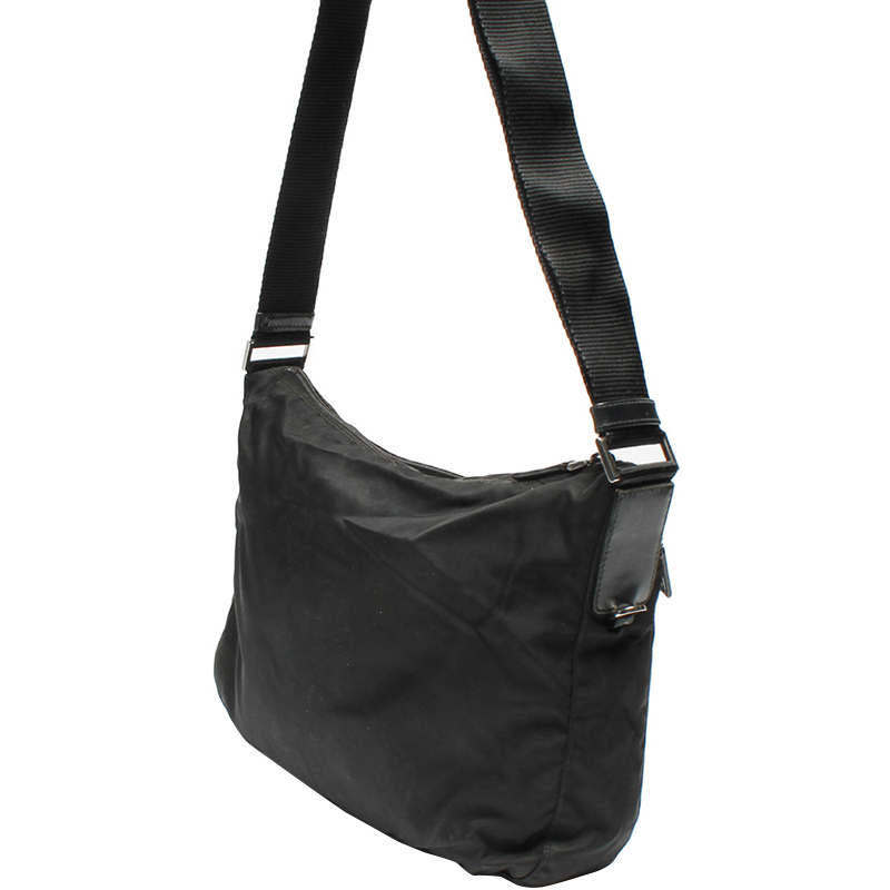 

Prada Black Nylon Shoulder Bag
