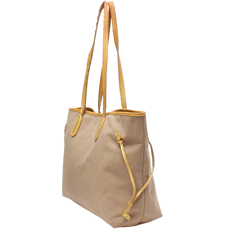

Prada Beige Nylon Canapa Tote bag