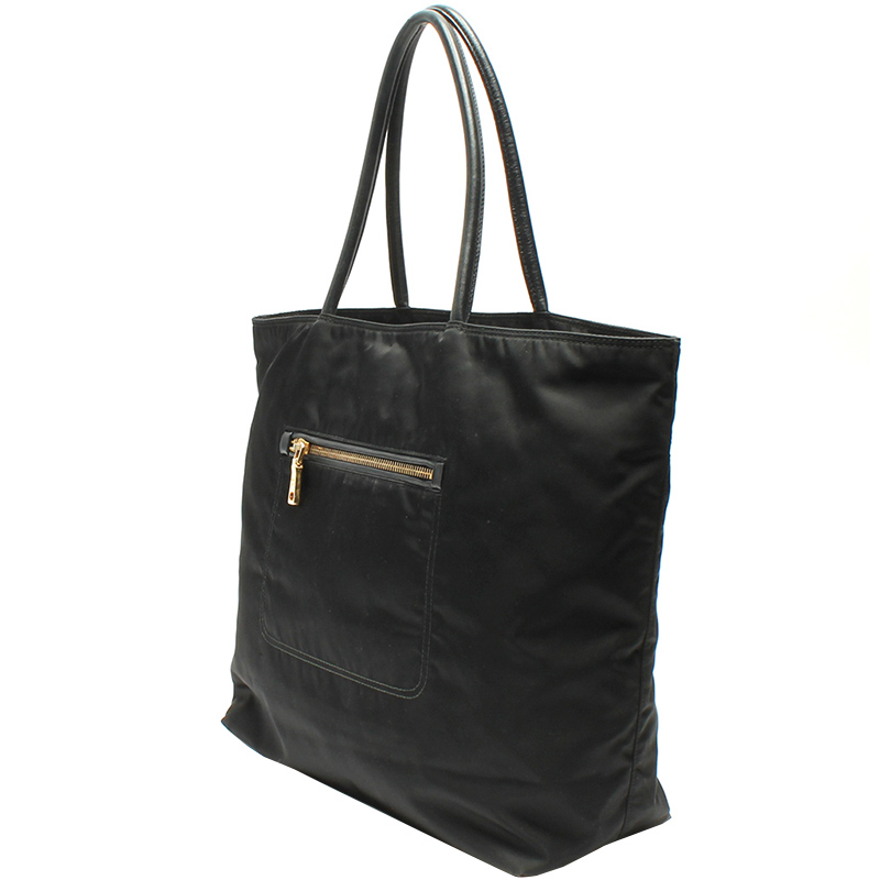 

Prada Black Nylon Tote Bag