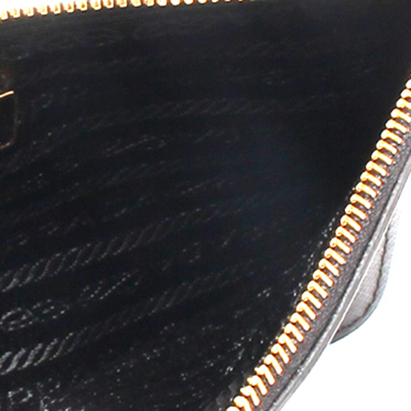 

Prada Black Leather Wallet