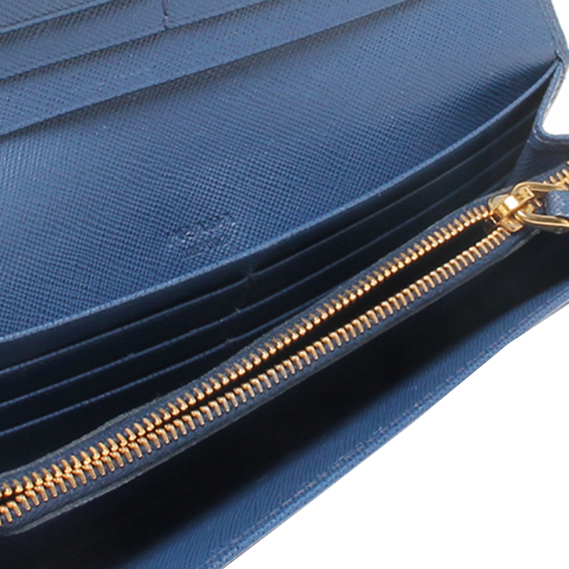 

Prada Blue Leather Wallet