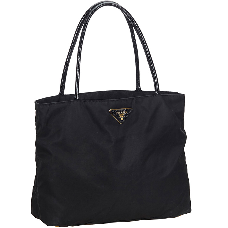 

Prada Black Nylon Tote Bag