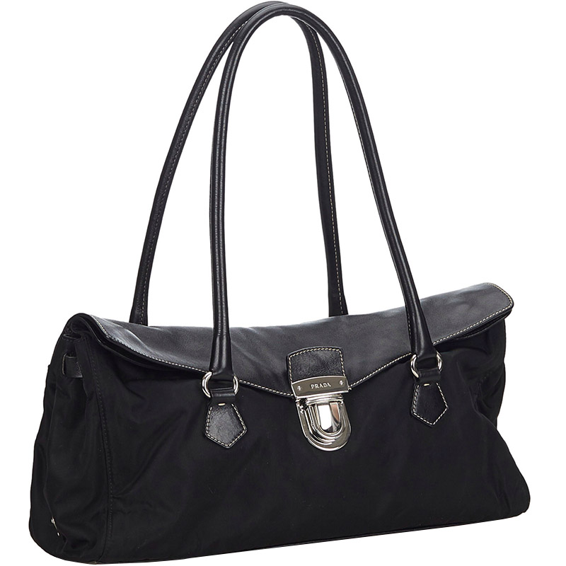 

Prada Black Nylon Easy Shoulder Bag