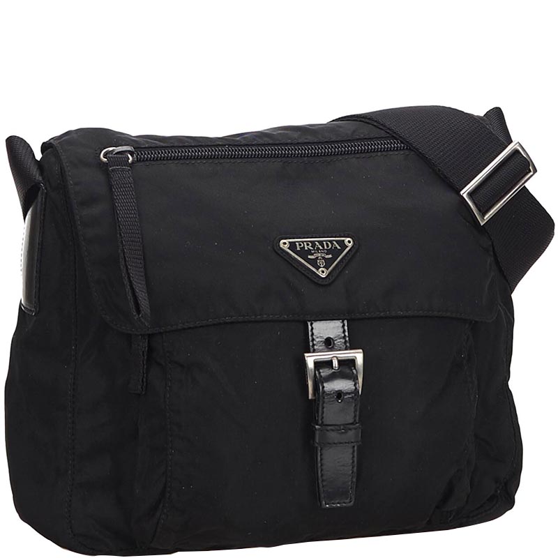 

Prada Black Nylon Crossbody Bag