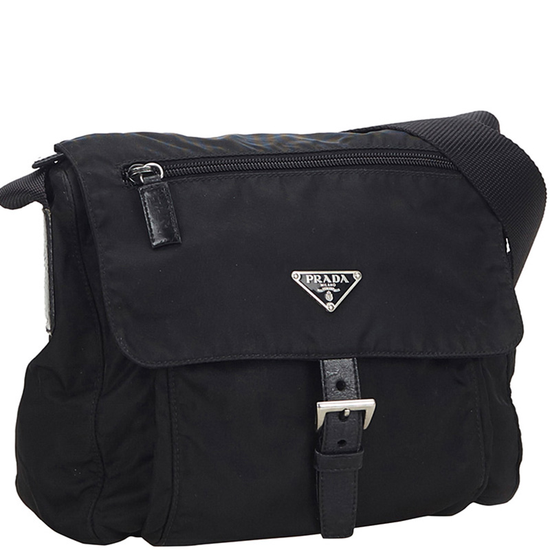

Prada Black Nylon Crossbody Bag