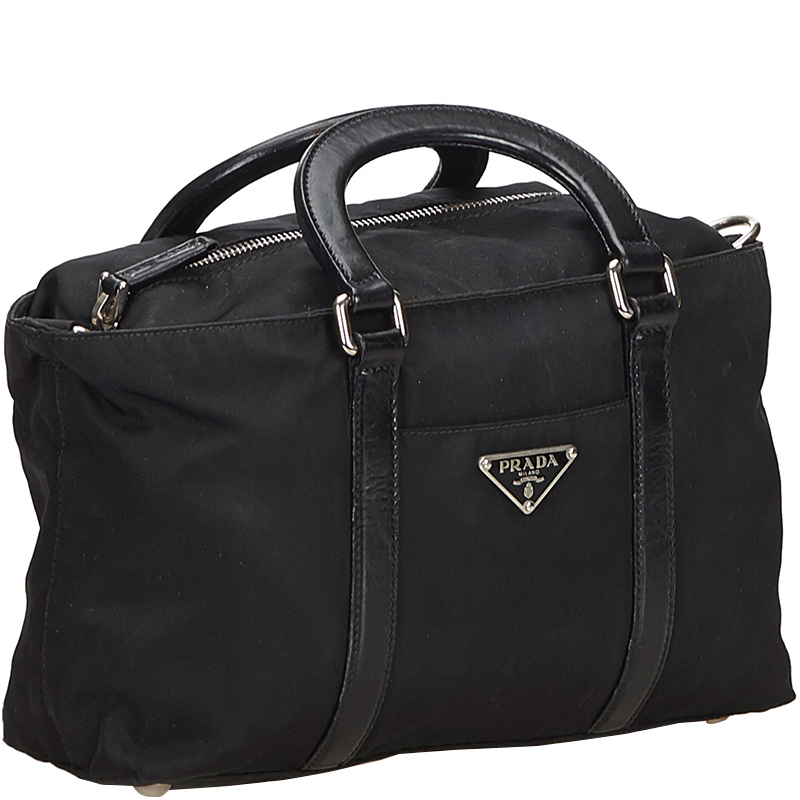 

Prada Black Nylon Satchel