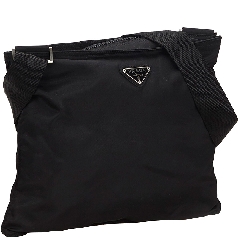 

Prada Black Nylon Crossbody Bag