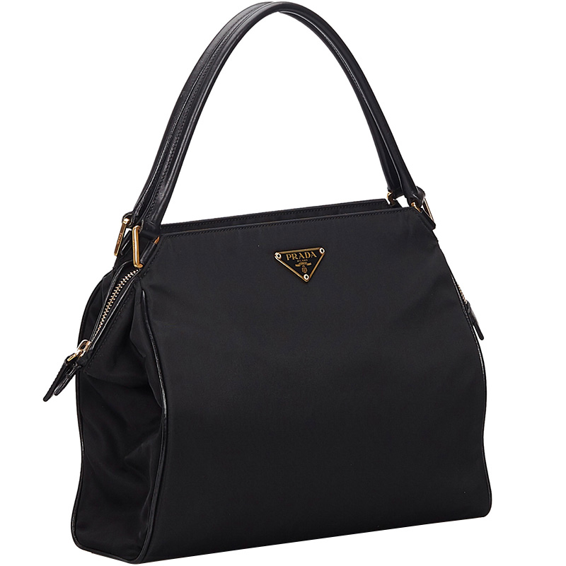 

Prada Black Nylon Handbag