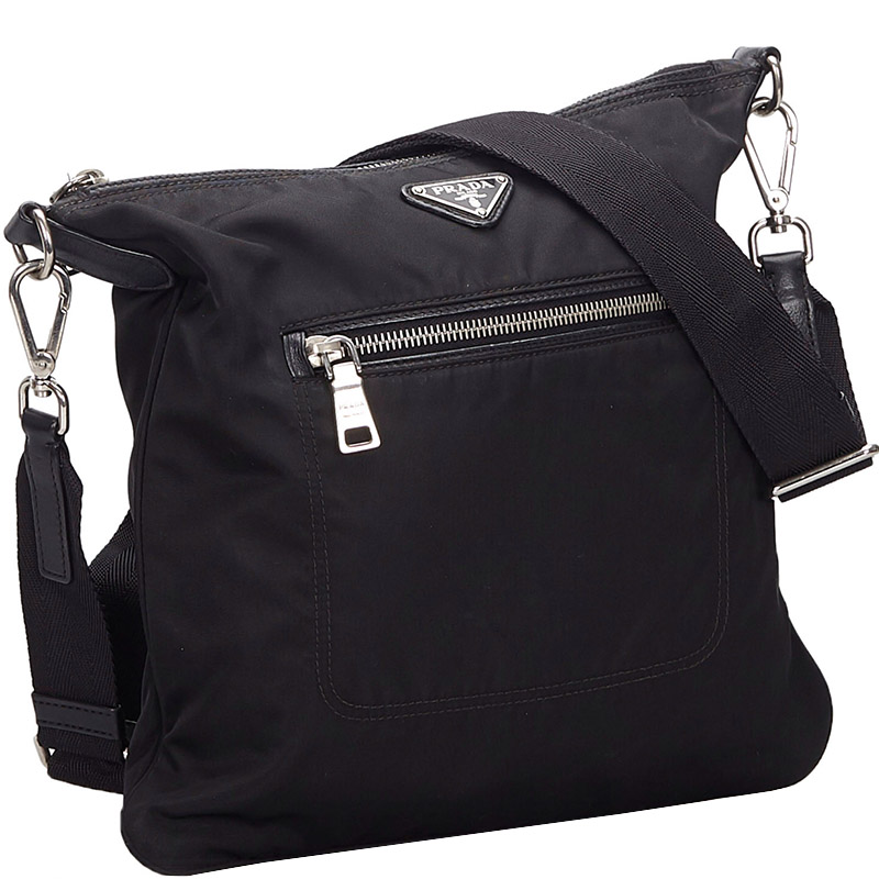 

Prada Black Nylon Crossbody Bag