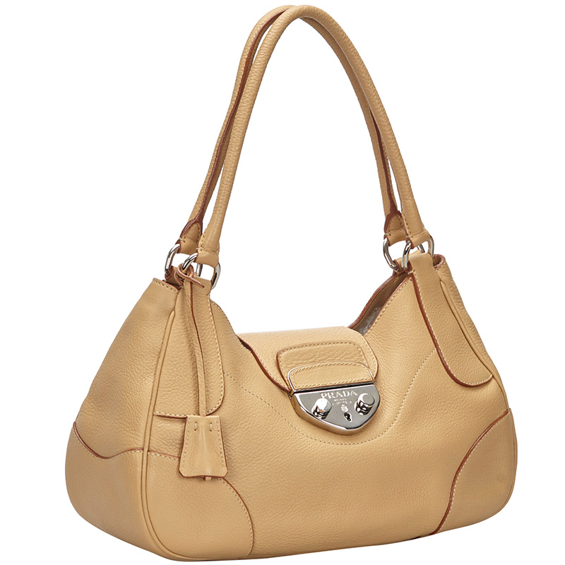 

Prada Brown Leather Satchel