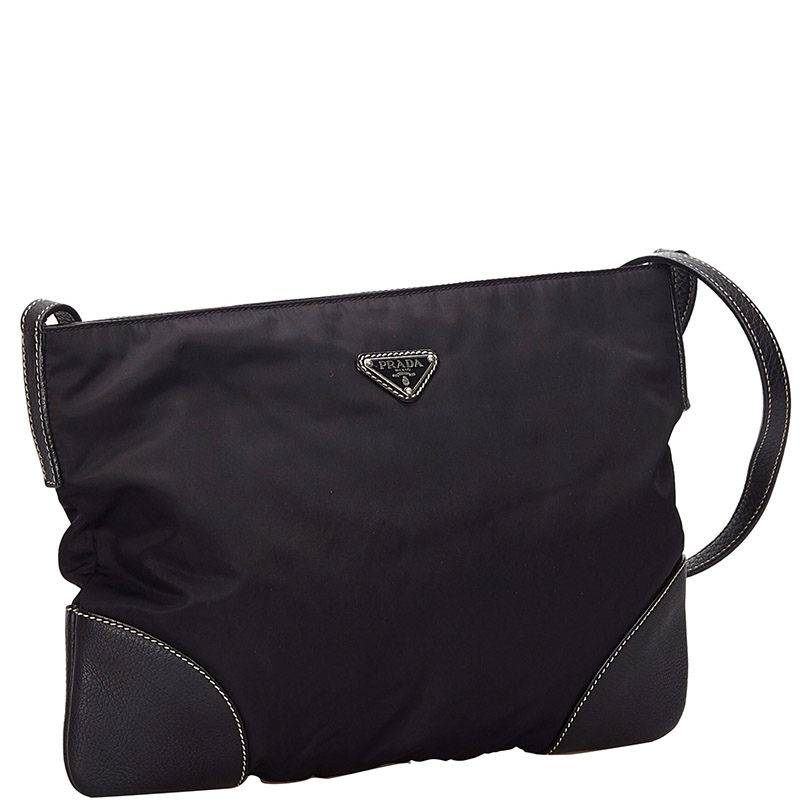 

Prada Black Nylon Crossbody Bag