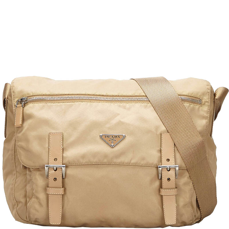 brown prada messenger bag