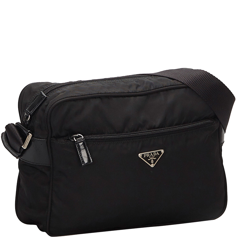 

Prada Black Nylon Crossbody Bag