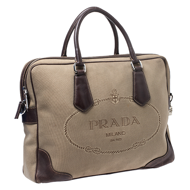 Prada logo discount jacquard shoulder bag