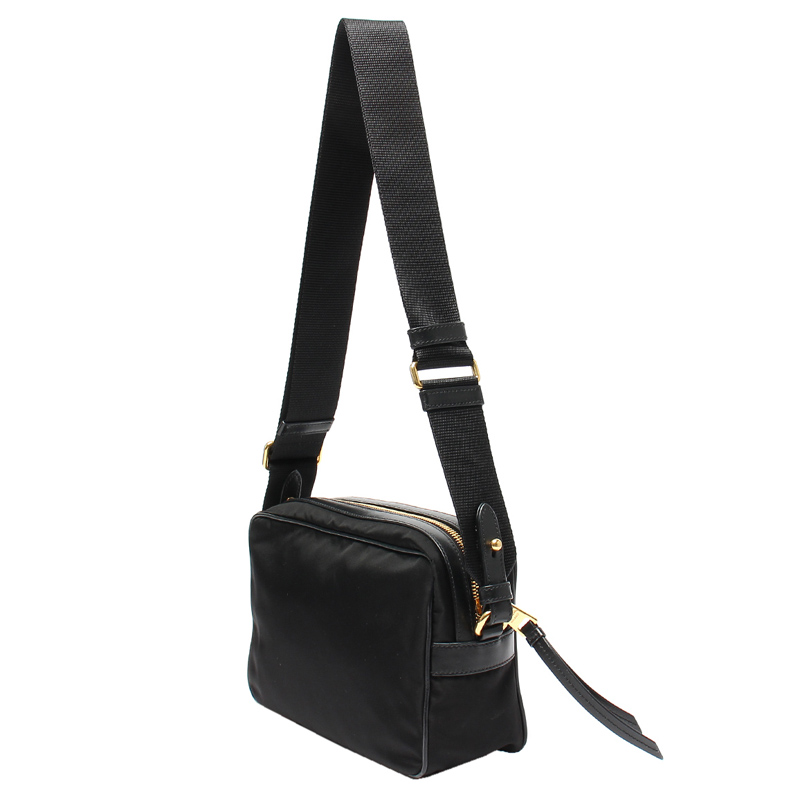 

Prada Black Nylon Shoulder Bag