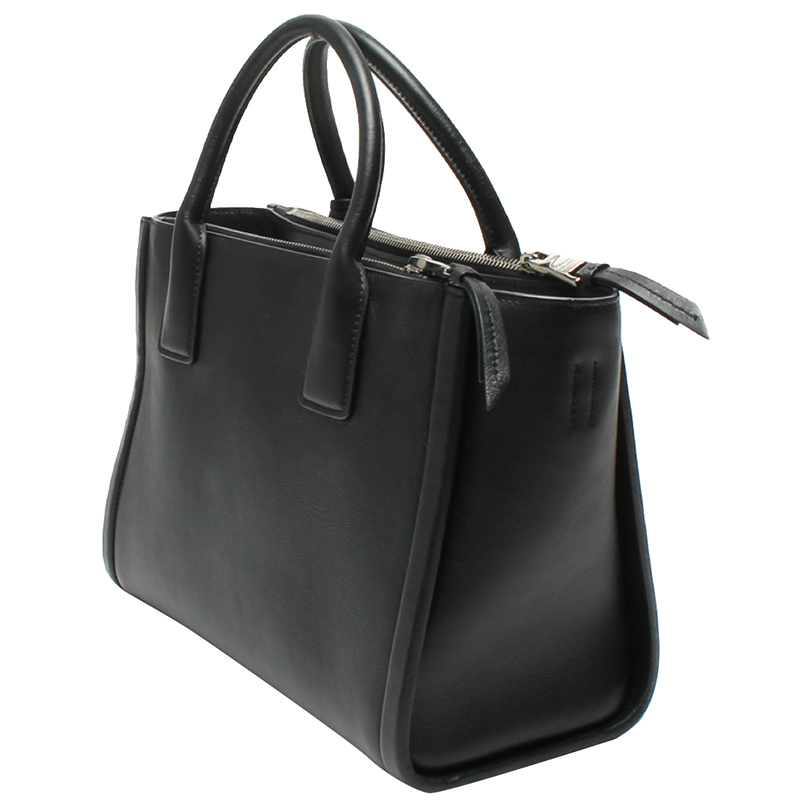 

Prada Black Leather Tote Bag