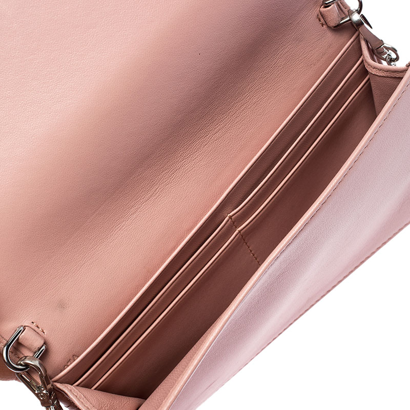 

Prada Beige Nappa Leather Mini Bandoliera Wallet On Chain
