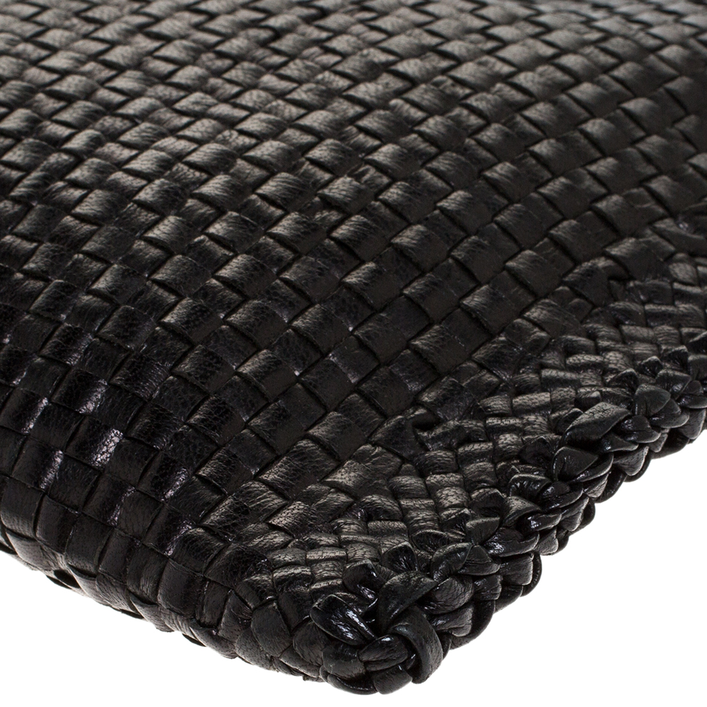 Prada Madras Clutch - Black Clutches, Handbags - PRA890522