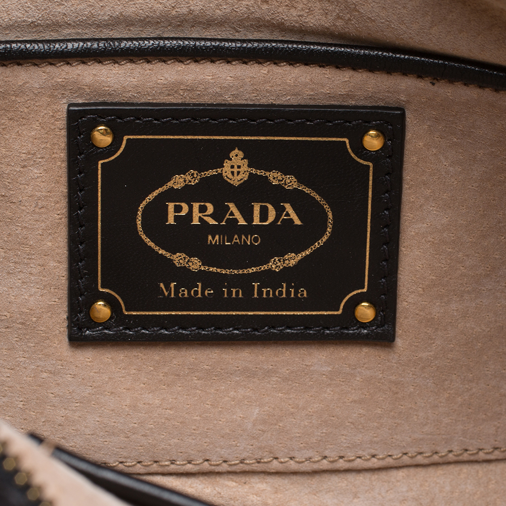 Prada Madras Leather Clutch Bag – LuxuryPromise