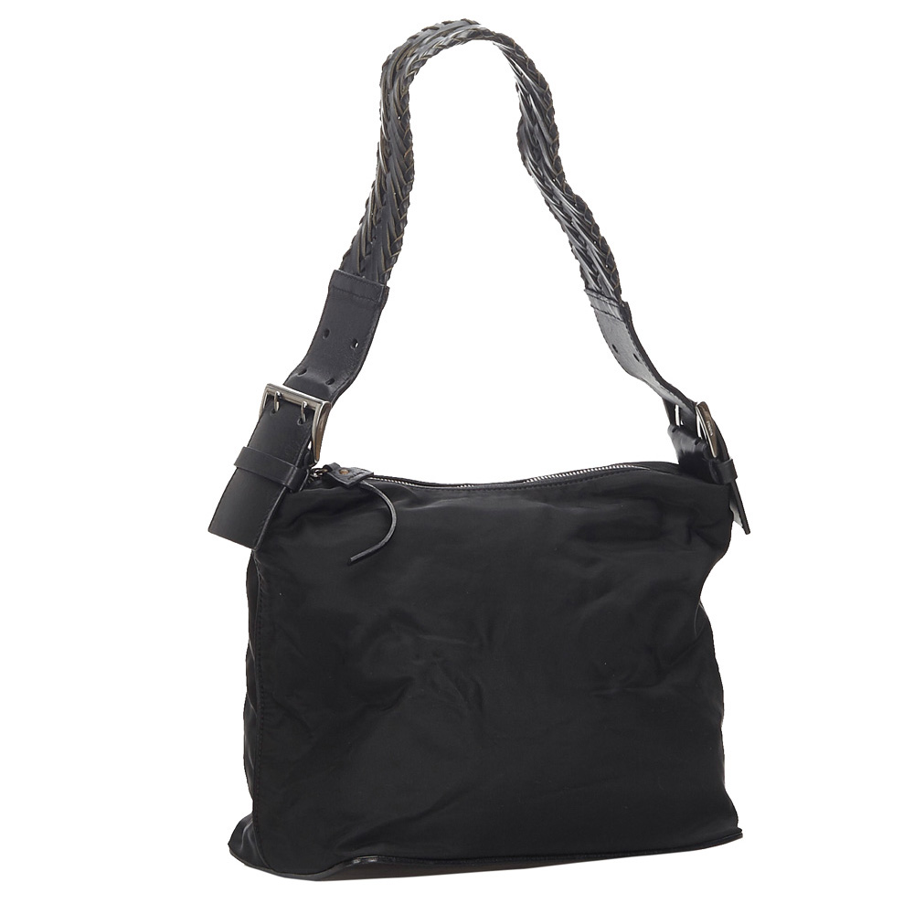 

Prada Black Nylon Shoulder Bag