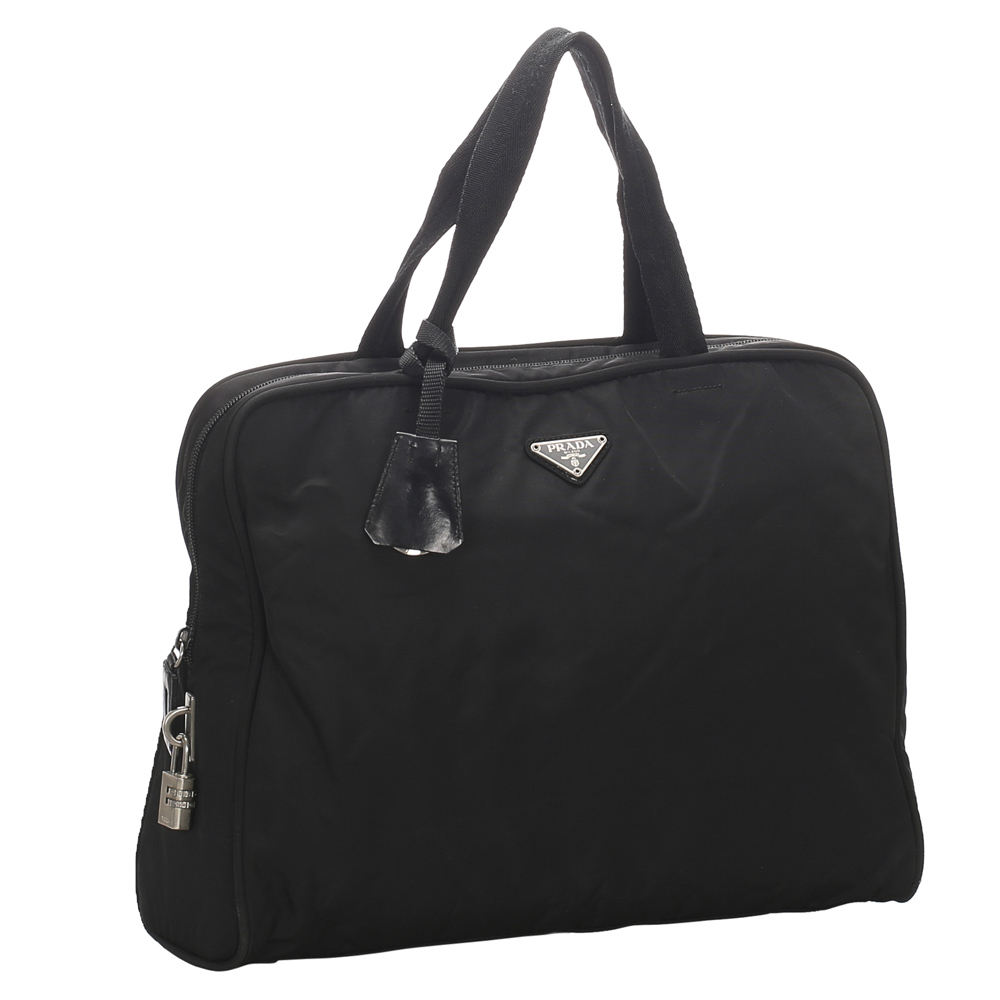 

Prada Black Tessuto Nylon Shoulder Bag