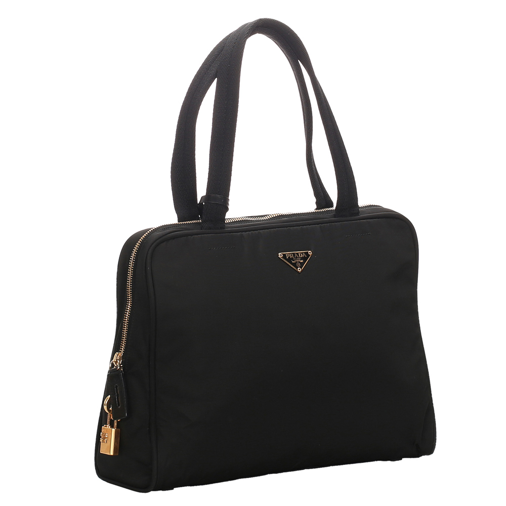 

Prada Black Tessuto Nylon Shoulder Bag