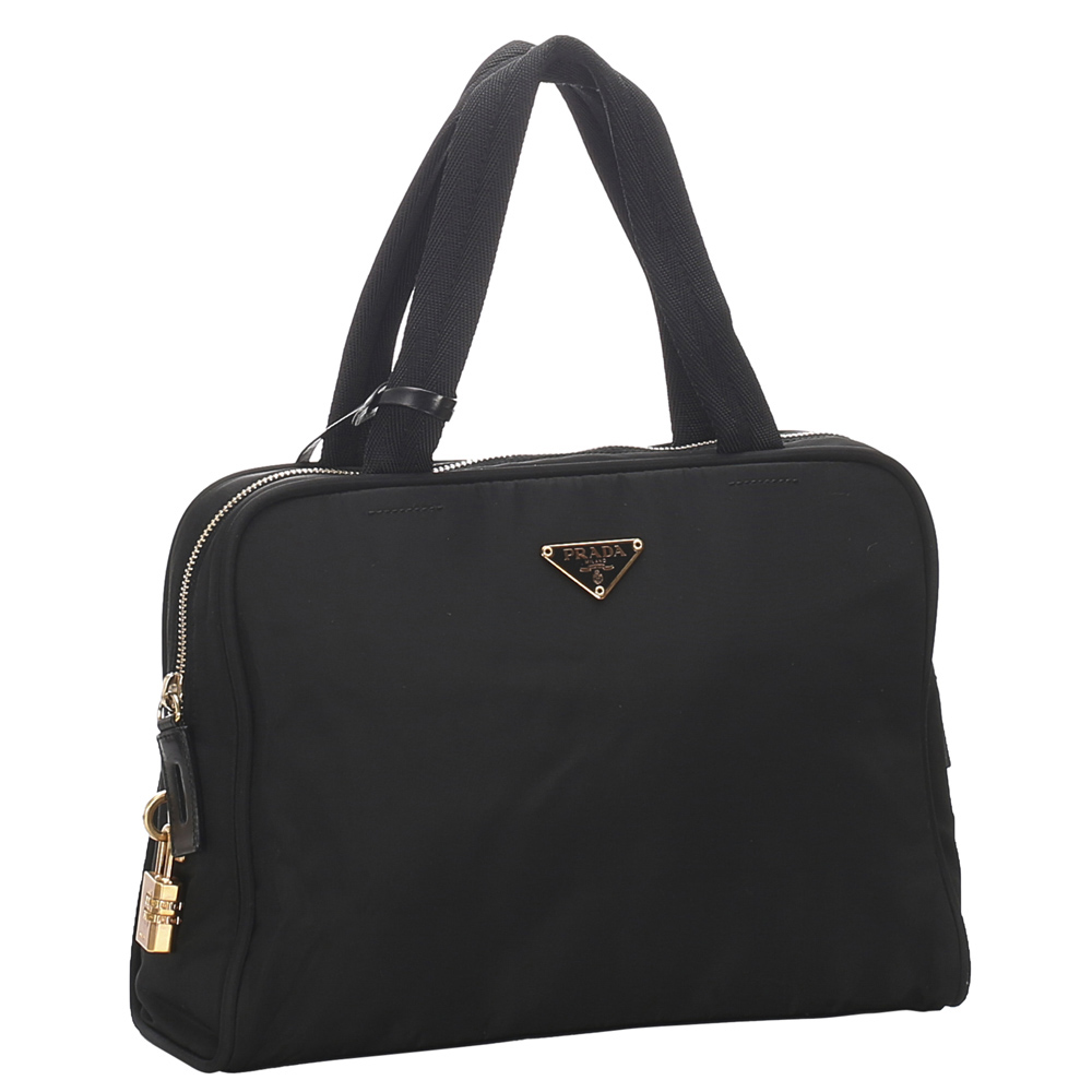 

Prada Black Nylon Tessuto Shoulder Bag