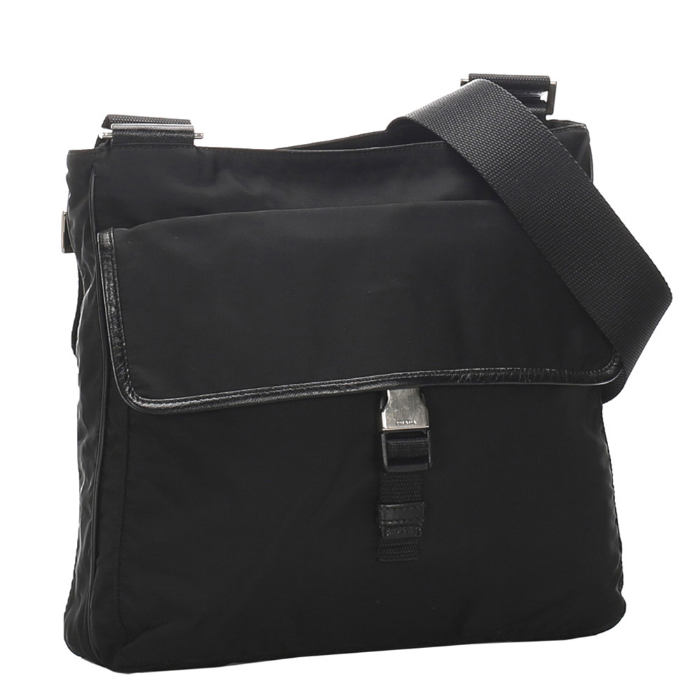 

Prada Black Nylon Crossbody Bag