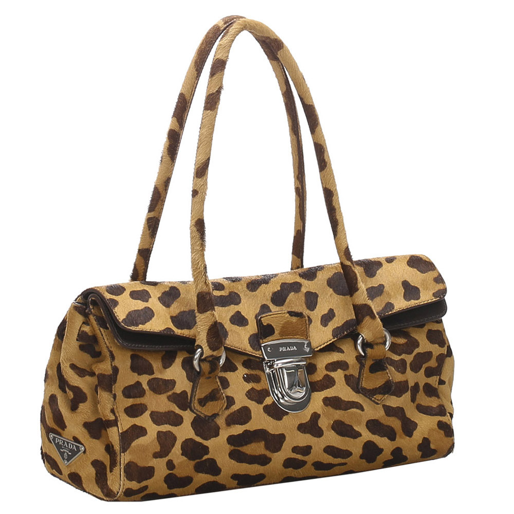 

Prada Brown Pony Hair Easy Shoulder Bag