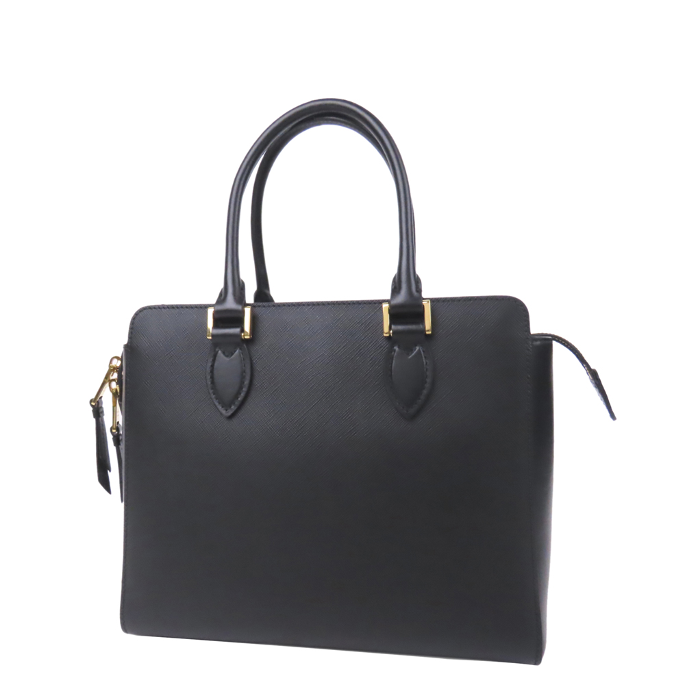 

Prada Black Saffiano Leather Satchel