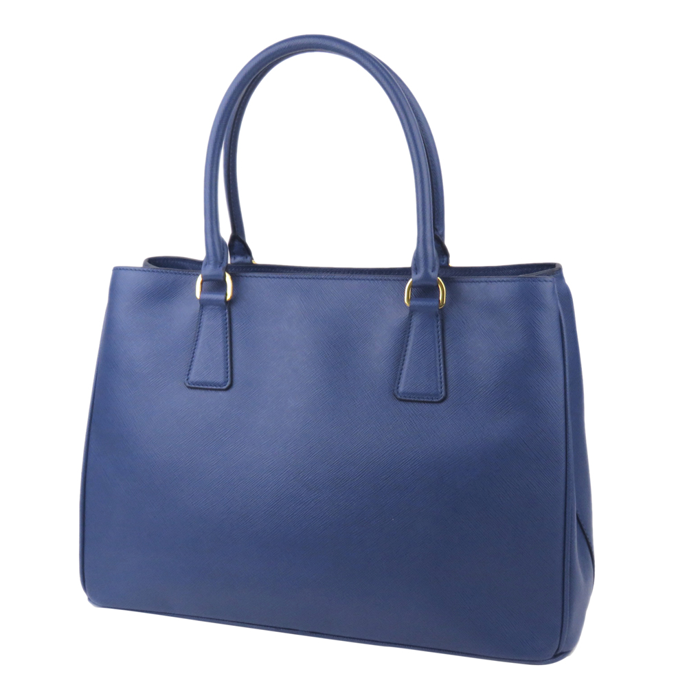 

Prada Blue Saffiano Leather Galleria Satchel