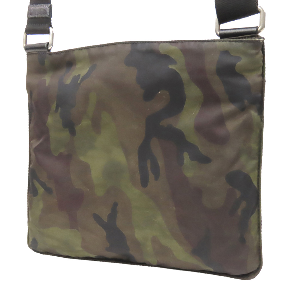 prada camo purse