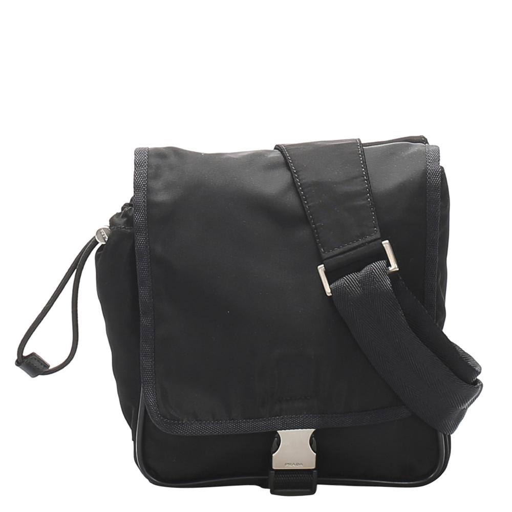 prada sling backpack