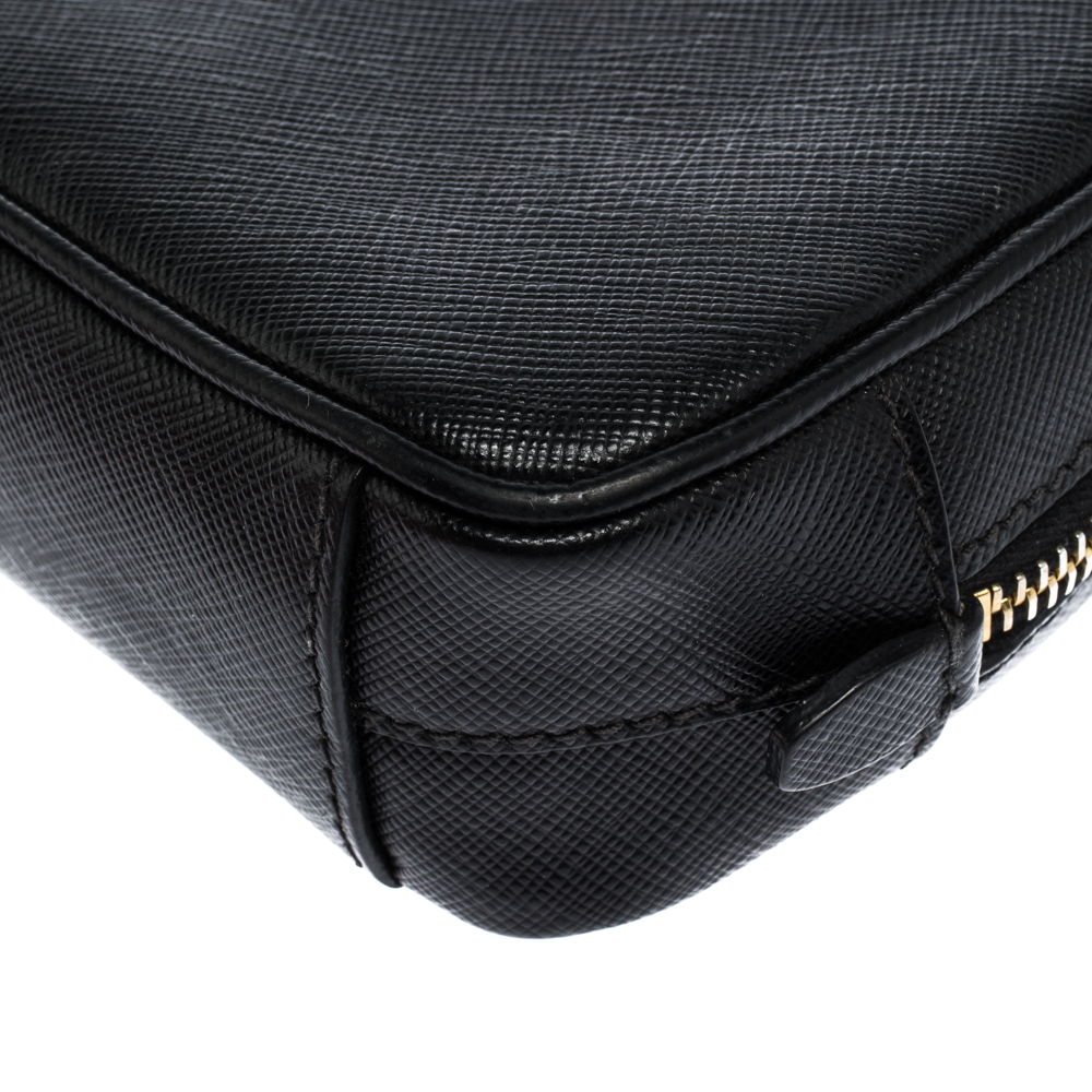 Prada Saffiano Leather Mini Camera Bag (SHF-23358) – LuxeDH