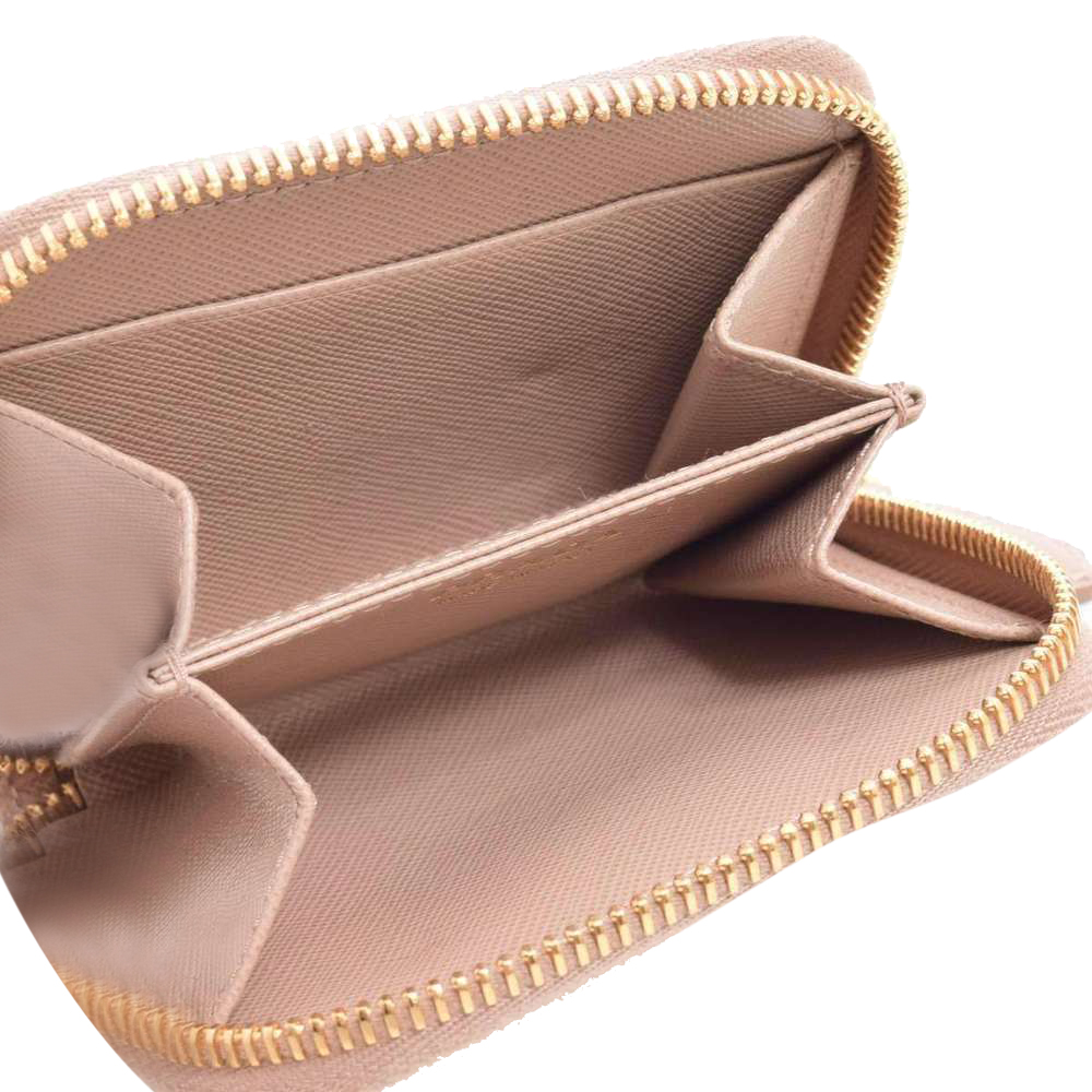

Prada Pink Saffiano Leather Coin Case