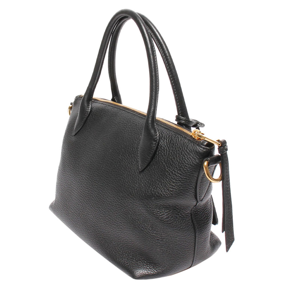 

Prada Black Calf Leather Shoulder Bag