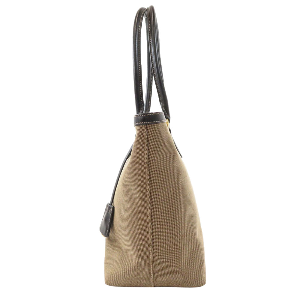 

Prada Brown Canvas Tote Bag