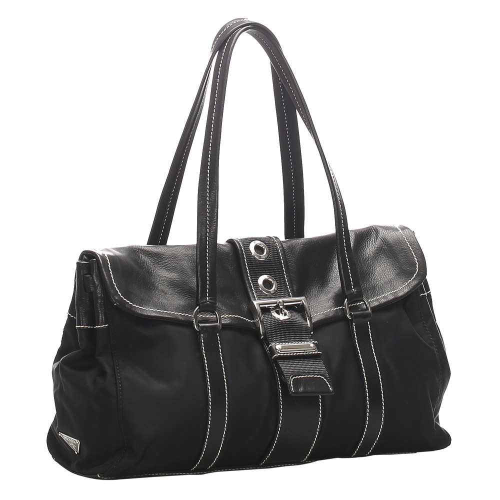 

Prada Black Nylon Tessuto Easy Shoulder Bag