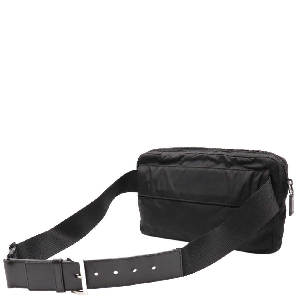 

Prada Black Nylon Belt Bag