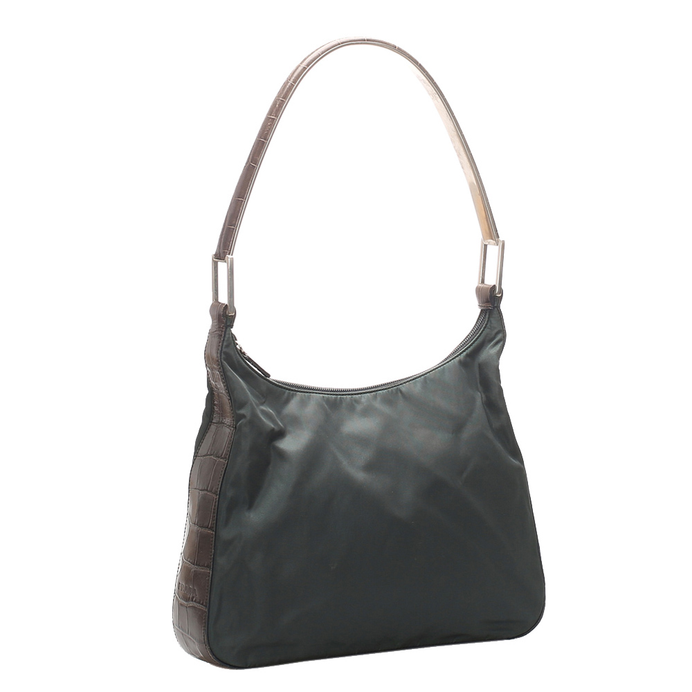 

Prada Black Nylon Tessuto Shoulder Bag