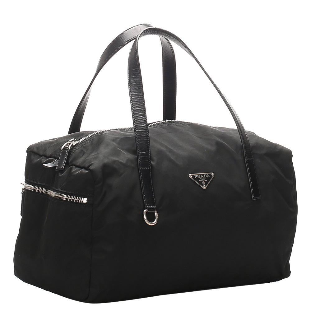 

Prada Black Nylon Tessuto Shoulder Bag