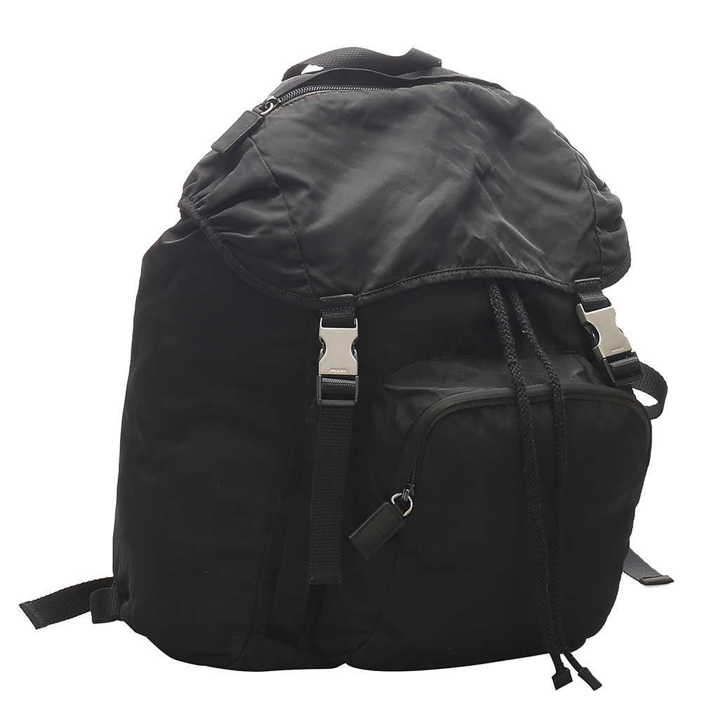 

Prada Black Nylon Tessuto Backpack