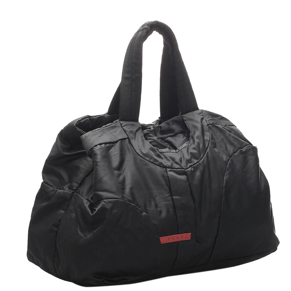 

Prada Black Sports Nylon Travel Bag