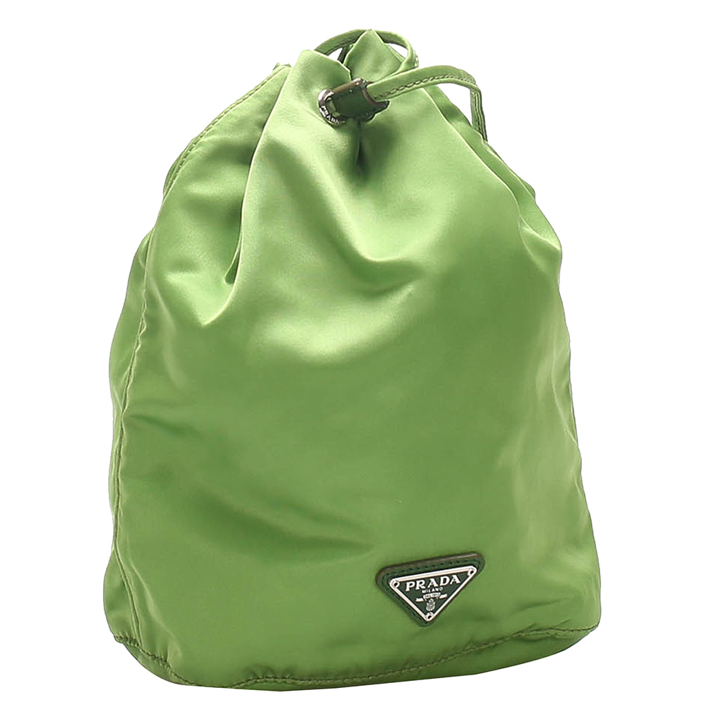 

Prada Green Nylon Pouch