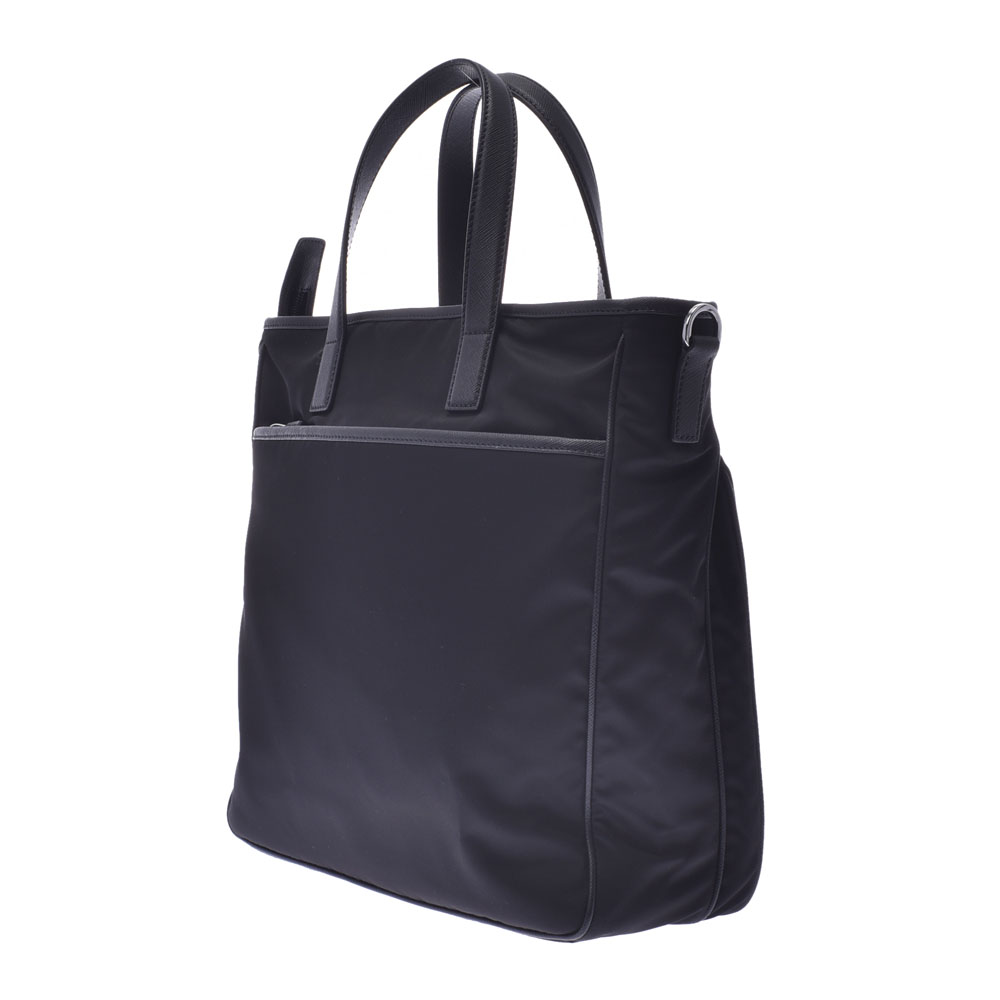 

Prada Black Nylon Tote Bag